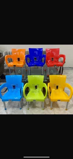 plastic chairs