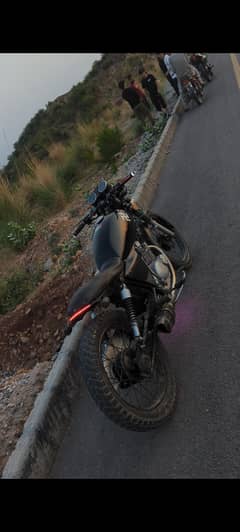 Suzuki gs 150 cafe racer built