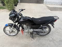 Suzuki 110 black 2018 model