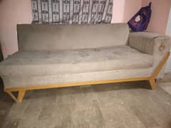 for sale sofa L shape by wood in wood