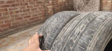 Two Dunlop 175/65/15 tyres used condition for only 8000