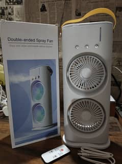 Double Nano Mist Cooling Fan Available For Sale