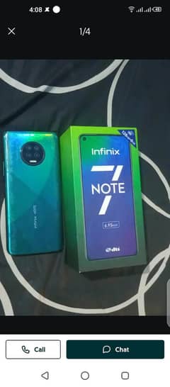 Infinix note 7  6/128 GB