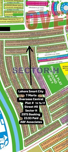 7 Marla prime location balloted plot available for sale In reasonable price