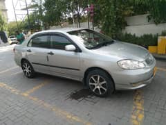 Toyota Corolla gli 2006/7 model silver clr totally shower