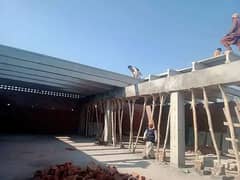 Precast boundary wall and Precast roof / tayar chatey or dewar