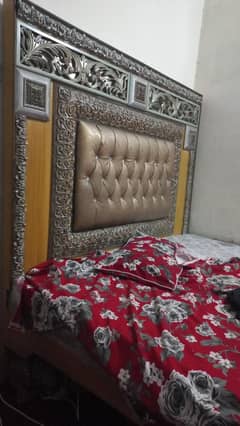 King Size Double Bed With New Mattress