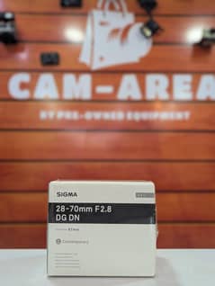Sigma 28-70mm f2.8 DG DN, Brand New, Shop warranty available