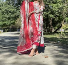 Embroidery suit 3 piece