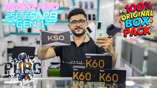 REDMI K60 K50 256/16 DUAL-SIM (PUBG 120 FPS) OFFICIAL PTA TAX 32,000
