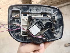 Side mirror adjustment motor plus mirror