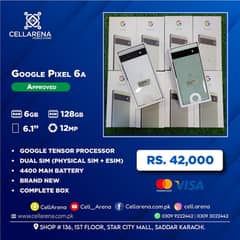 Google Pixel 6A Approved CellArena