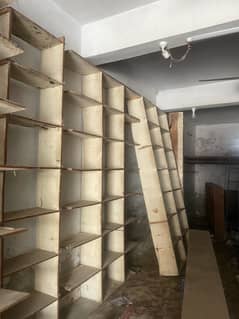 Wood fiting for shop