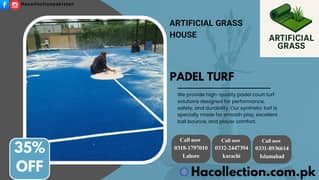 Sports padel Turf / Padel Tennis / Indoor Ground Grass Turf in lahore