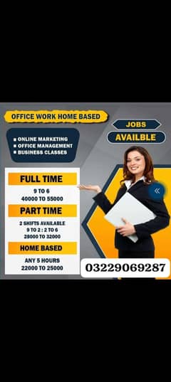 work online available for males and females