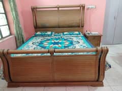 Wooden Double Bed King Size