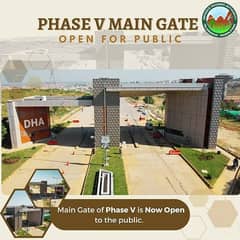 DHA Phase 5 Sector F Kanal Plot Good Location top height st 38