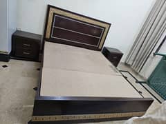 Queen Wooden Bed