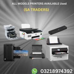 HP ALL MODELS PRINTERS AVAILABLE (SA TRADERS) Used
