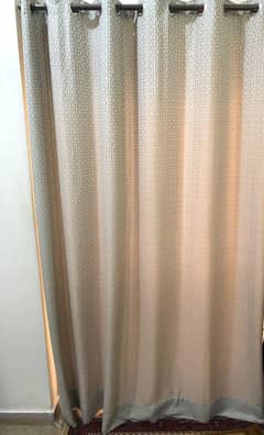 2 curtains panel