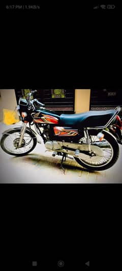 honda 125 22+23 lush condition