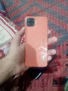 oppo f17 one hand used mobile