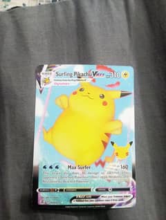 Rare Surfing Pikachu VMAX card