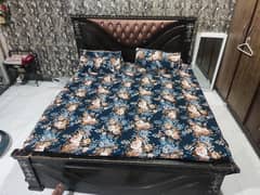 double bed. . . spring 2 metres ok ha
