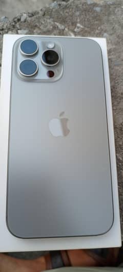 16 Pro Max 10 by 10 new condition natural Titanium