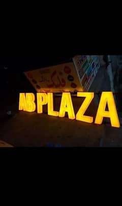 Sign Board in Lahore - Acrylic board- Led & 3D Sign Board- Neon light