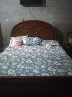 Double Bed and Dressing table