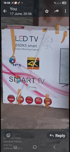 Nobel 65 inch LED