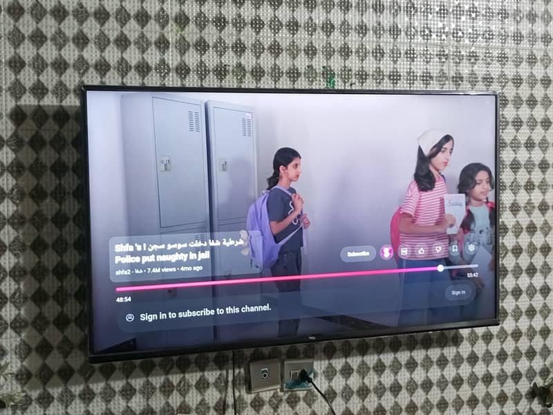 Tcl 50 Inches Uhd Lcd In Good Condition. 0