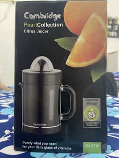 Cambridge Pearl Collection Citrus juicer