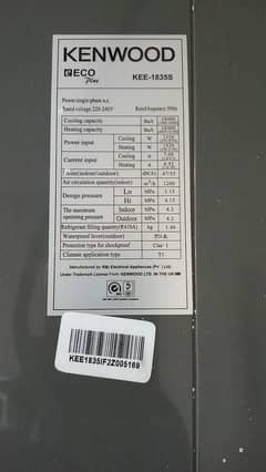 Kenwood ac for sale my WhatsApp number O322"37"74"328