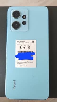 Redmi Note12 8/128 complete Box