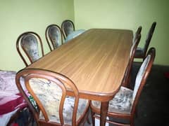 Dinning table 8 chairs