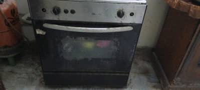 cooking range full. boht Kam use kia. oven grill UN used ha.