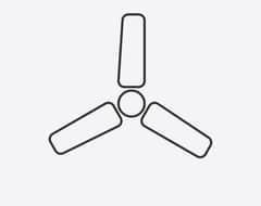 ceiling fan for sale  no open no repair contact 03006111012