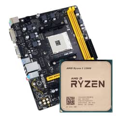 Amd ryzen am4 gaming motherboard with ryzen 3 2200g processor  vega 8