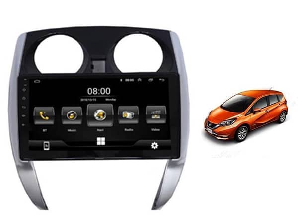 Nissan Note 9-Inch Android Player with Genuine Frame and IPS Display