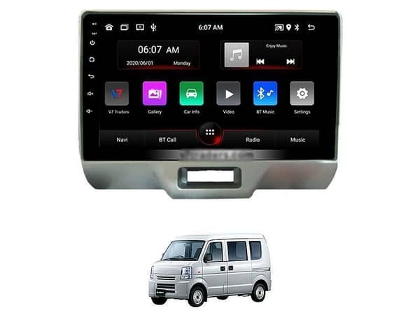 Suzuki Every 2016 9-Inch Android Player with Genuine Frame and IPS Display