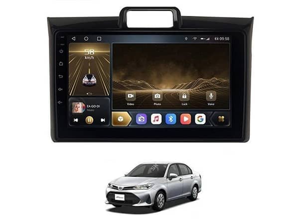 Toyota Axio 2015-2022 Android Player With Genuine Frame Fitting | 9 inch | IPS Display