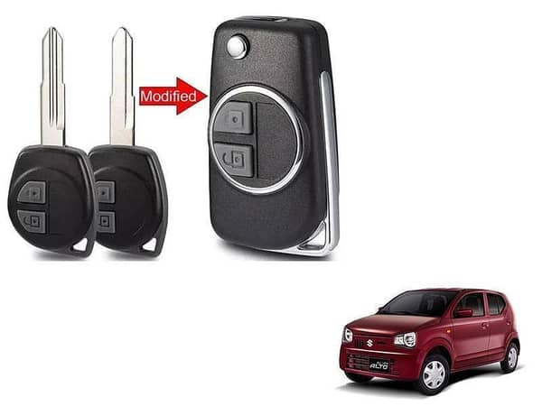 Suzuki Alto 2021-2024 Flip Key Case for Folding Knife Key