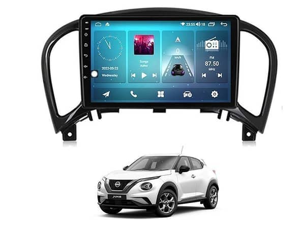 Nissan Juke 9-Inch Android Player with Genuine Frame and IPS Display