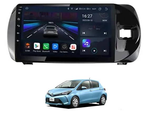 Android Player for Toyota Vitz (2016-2021) with 9-Inch IPS Display and Genuine Frame