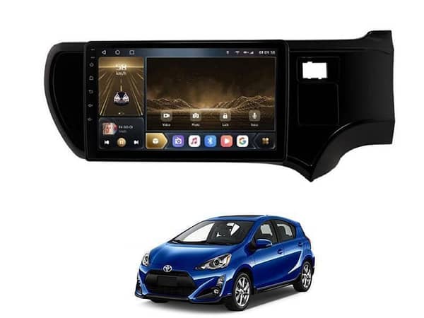 Toyota Aqua Android Player (2012-2016) with Genuine Frame, 9-Inch IPS Display
