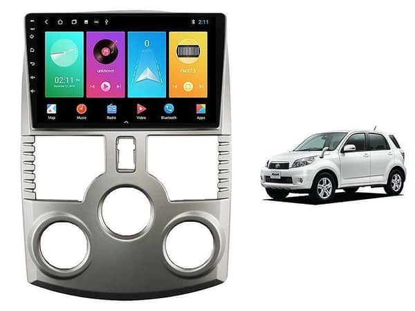 Toyota Rush 9-Inch Android Player with Genuine Frame | IPS Display