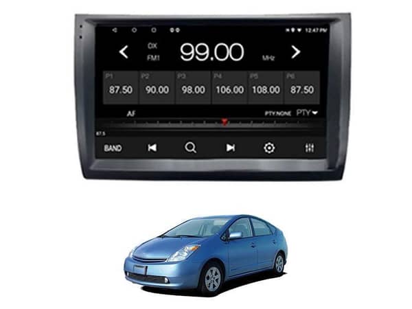 9-Inch Android Player for Toyota Prius 1.5 (2006-2010) with Genuine Frame and IPS Display