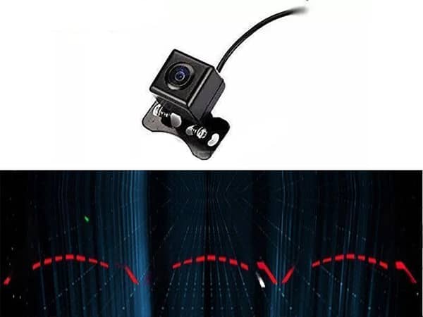 UHD Universal Rear View Camera with Guiding Lines for All Android Head Units